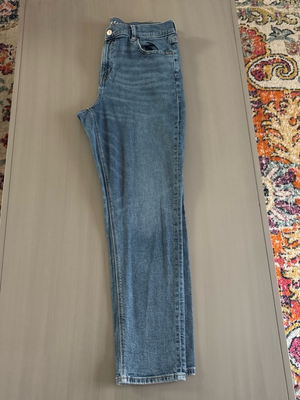 American Eagle Outfitters Skinny Jeans in Medium Blue Wash